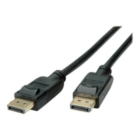 Roline green DisplayPort kabel Konektor DisplayPort, Konektor DisplayPort 2.00 m černá 11.44.5811 DisplayPort 1.4 , bez halogenů, krytí TPE Kabel DisplayPort