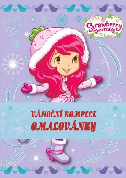 Strawberry + Winx - Omalovánkový vánoční komplet