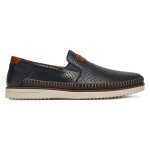 Polobotky Rieker B2356-14 Přírodní kůže (useň) - Lícová