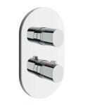RAVAK - Chrome II Termostatická baterie pod omítku, pro 3 spotřebiče, chrom X070457