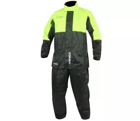 Pláštěnka Xrc Rainsta black/yellow fluo 2pc - L / černá