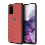 Ferrari Heritage Hardcase pro Samsung Galaxy S20+ červená / Pouzdro / Tvrzený zadní kryt (FEHQUHCS67RE)