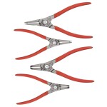 KNIPEX - Kleště precizní, na pojistné kroužky Ø 12-25mm - vnitřní, zahnuté - 130mm, velké opěrné plochy na hrotech (4821J11)