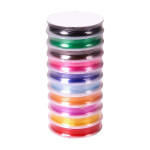 Elastomer - barevný - 0,8 mm - 10 m - 1 ks Barva: Světle fialová