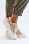 Dámské krajkové tenisky Lee Cooper LCW-23-44-1620 Beige 41