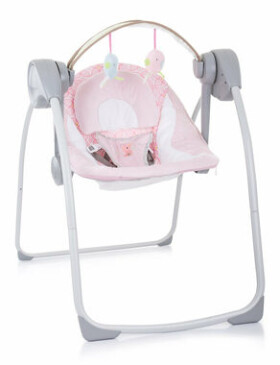 CHIPOLINO Kojenecké lehátko houpací Felicity Pink / od 0 - 6 měsíců / do 9 kg (146432)