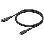 Roline 11.02.9077 USB 20Gbps (3.2 gen 2x2) USB C(M) - USB C(M), PD 240W, 1,5m, černý