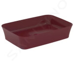 IDEAL STANDARD - Ipalyss Umyvadlo na desku, 550x380 mm, bez přepadu, Pomegranate E2076V6