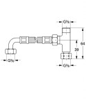 GROHE - Grohtherm Micro Připojovací set 47533000