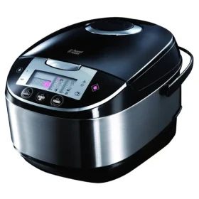 Russell Hobbs Cook@Home 21850-56 / multifunkční vařič / 900 W / 5L / LED displej / 11 programů / nerez / černá (21850-56)