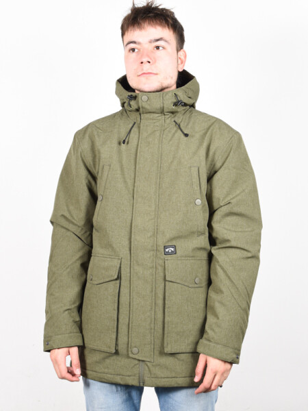 Billabong ALVES PARKA MILITARY HEATHE zimní pánská bunda - L