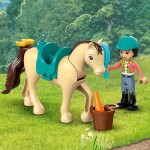 LEGO® Friends 42634 Přívěs koněm poníkem