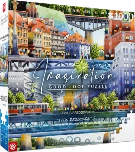 GOOD LOOT Puzzle Imagination: Tytus Brzozowski - Warsaw bridges