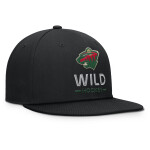 Fanatics Pánská kšiltovka Minnesota Wild NHL Authentic Pro A/Cap Flat Brim Square Visor Structured Adjustable
