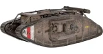 Metal Earth 3D puzzle Britský tank Mark IV