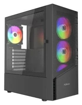 Gembird Fornax 4300 černá / Herní počítačová skříň (CCC-FC-4300)