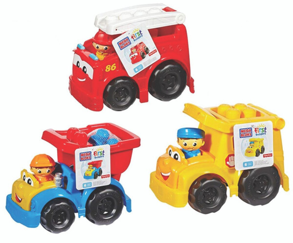 Mega Bloks malá autíčka - Mattel Mega Bloks