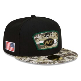 New Era Pánská kšiltovka New York Jets NFL 2021 On-Field Salute to Service 59FIFTY Fitted Velikost: 7 5/8