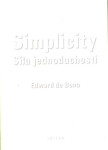 Simplicity - Síla jednoduchosti - Edward de Bono