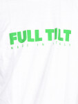 Full tilt Logo white pánské tričko krátkým rukávem