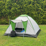 Turistický stan pro 4 osoby 200 x 200 x 110 cm - voděodolný