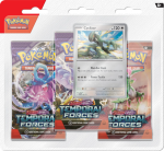 Pokémon TCG: Scarlet &amp; Violet 05 Temporal Forces - 3 Blister Booster