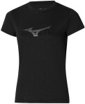 Mizuno Athletics RB Tee(W) Black - Běžecké tričko Mizuno Athletics RB Tee K2GAC20109 Velikost textilu: XS