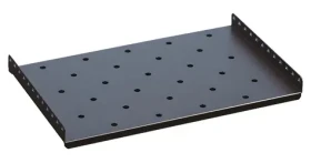 XtendLan Police 650 mm / TELCO / hloubka 1000 mm / nosnost 60 kg (BPOLICE10065-TELCO-BLACK)