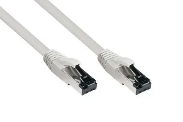 Good Connections šedá / Patch kabel / Cat.8.1 / S/FTP / RJ-45 / 0,5 m (8080L-005)