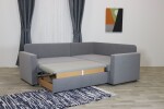 Nábytek VACULÍK Rohová sedačka DITA - s rovným zakončením + 5 polštářů
