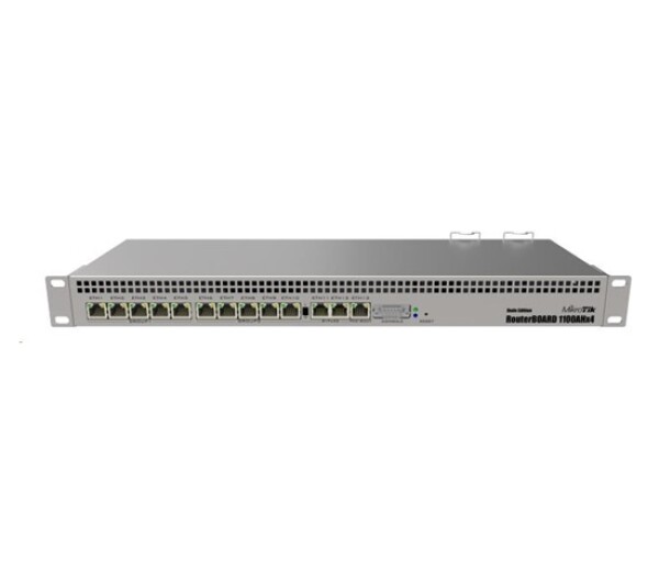 MikroTik RouterBOARD RB1100AHx4 (RB1100x4), 1.4GHz Quad-Core CPU, 1GB RAM, 13x LAN, vč. L6 licence EDF_1015867