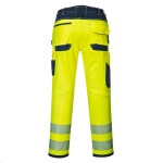 Kalhoty PW3 Hi-Vis pasové reflexní žluto-modré 50 žluto-modré