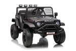 Mamido Elektrické autíčko Speed Offroad černé | 4x45W | EVA kola | 12V 7Ah | EKO kůže