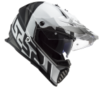Endurová helma LS2 MX436 PIONEER EVO EVOLVE MATT WHITE BLACK Velikost.: