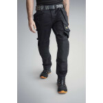 Opasek s nápisem Snickers Workwear černý