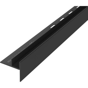 MEXEN - Line-B spádová lišta pro sklo 120 cm pravá, černá 187004120R