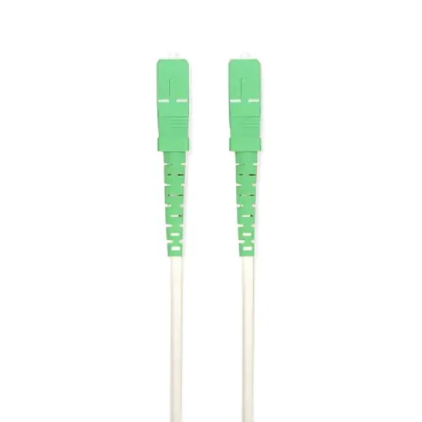 Nedis optický patch kabel SC/APC bílá / Patch kabel / SMF / 100 Gbps / 6 m (CCGB89600WT60)