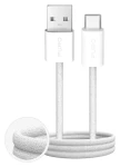 Puro Fabrik 2.0 bílá / Datový kabel / USB-A / USB-C / 10 W / 1,5 m