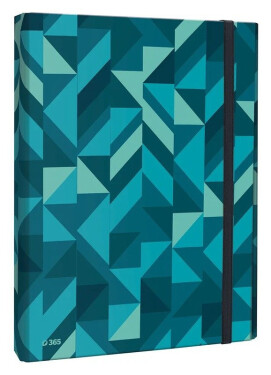 Box na sešity s klopou A4 Geometric
