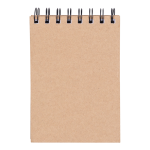 Office Products spirálový zápisník Craft, A6, 80 g, 80 listů, čtvereček - 8ks