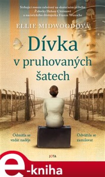 Dívka pruhovaných šatech