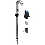 GEBERIT - Piave Elektronická termostatická umyvadlová baterie, síťové napájení, chrom 116.187.21.1