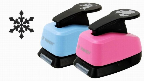 Děrovačka dekorační 25mm - Vločka 145