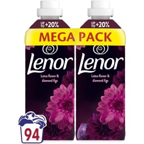 LENOR aviváž 2 x 987 ml 94 dávek Lotus Diamond