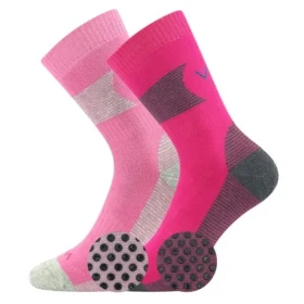 VOXX Ponožky dětské froté sportovní PRIME ABS pro holky (2 páry) 35-38 112700