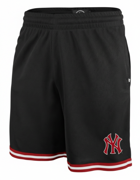 47 Brand Pánské kraťasy New York Yankees MLB Back Court ’47 GRAFTON Shorts Velikost: XL