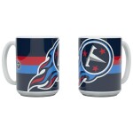 Hrnek Tennessee Titans NFL Triple Logo Jumbo (450 ml)