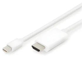 Digitus mini DisplayPort - HDMI / Redukce / 2 m / 4K/60Hz / DP 1.2 - HDMI 2.0 (AK-340304-020-W)