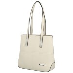 Moderní dámská kabelka na rameno Delami Glimmer, světle krémová