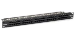 Equip / Patch panel / 50 portů / Cat3 / UTP / 1U / černá (125295)
